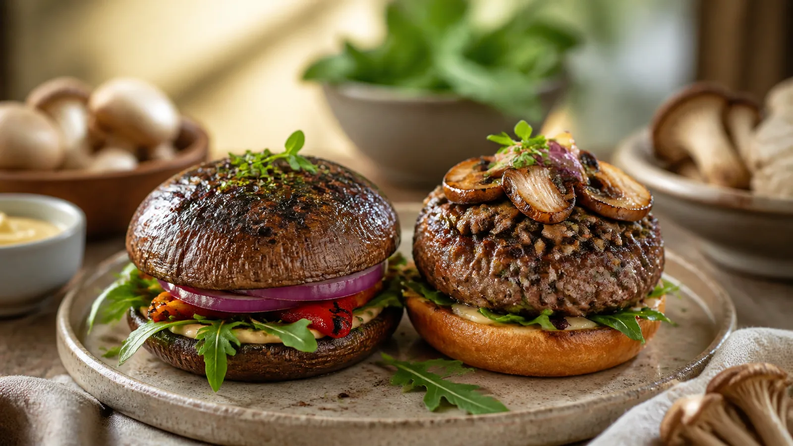 5 Best Mushrooms for Burgers, by Burger Style