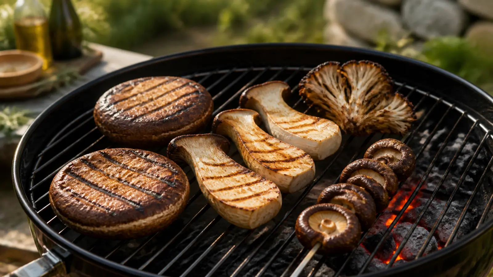 5 Best Mushrooms for Grilling Without Losing Them to the Fire