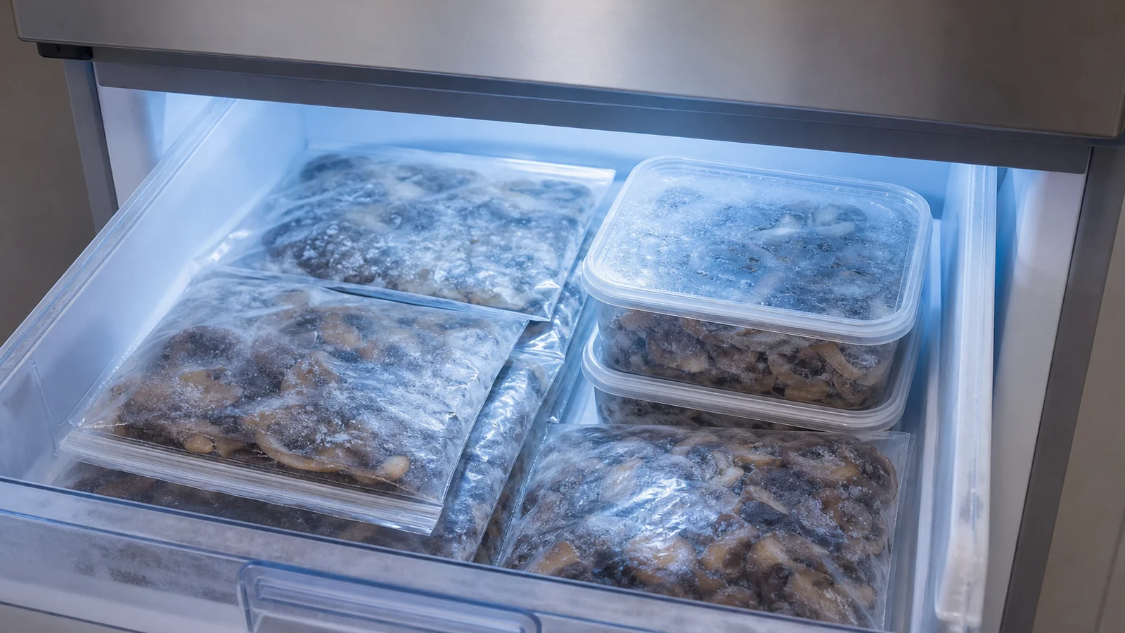 Freezing Mushrooms: Cook Them First or Do Not Bother