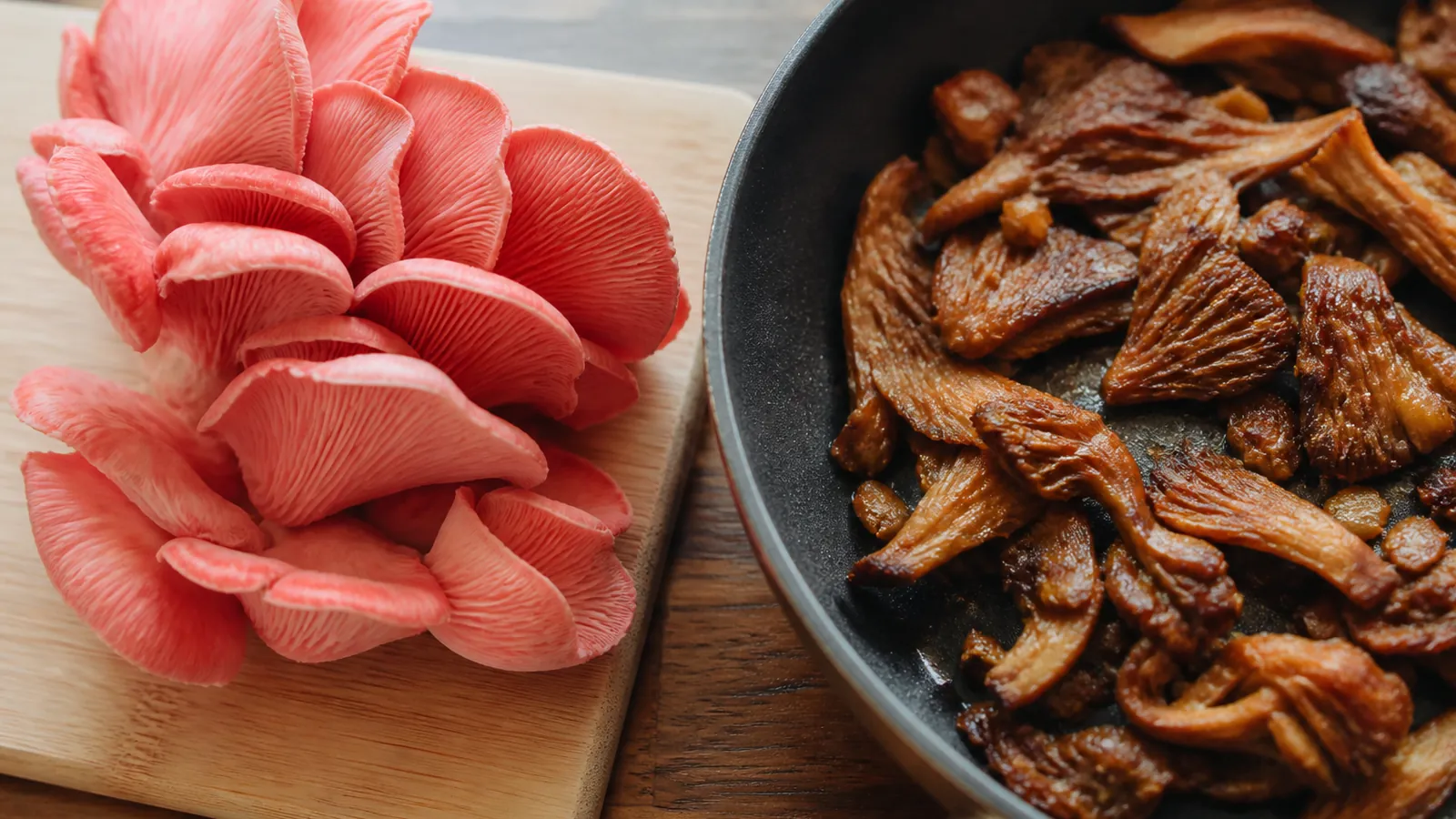 How to Cook Pink Oyster: The Color Does Not Survive