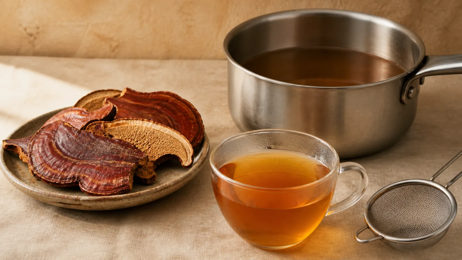 How to Cook Reishi Without Serving the Woody Slices