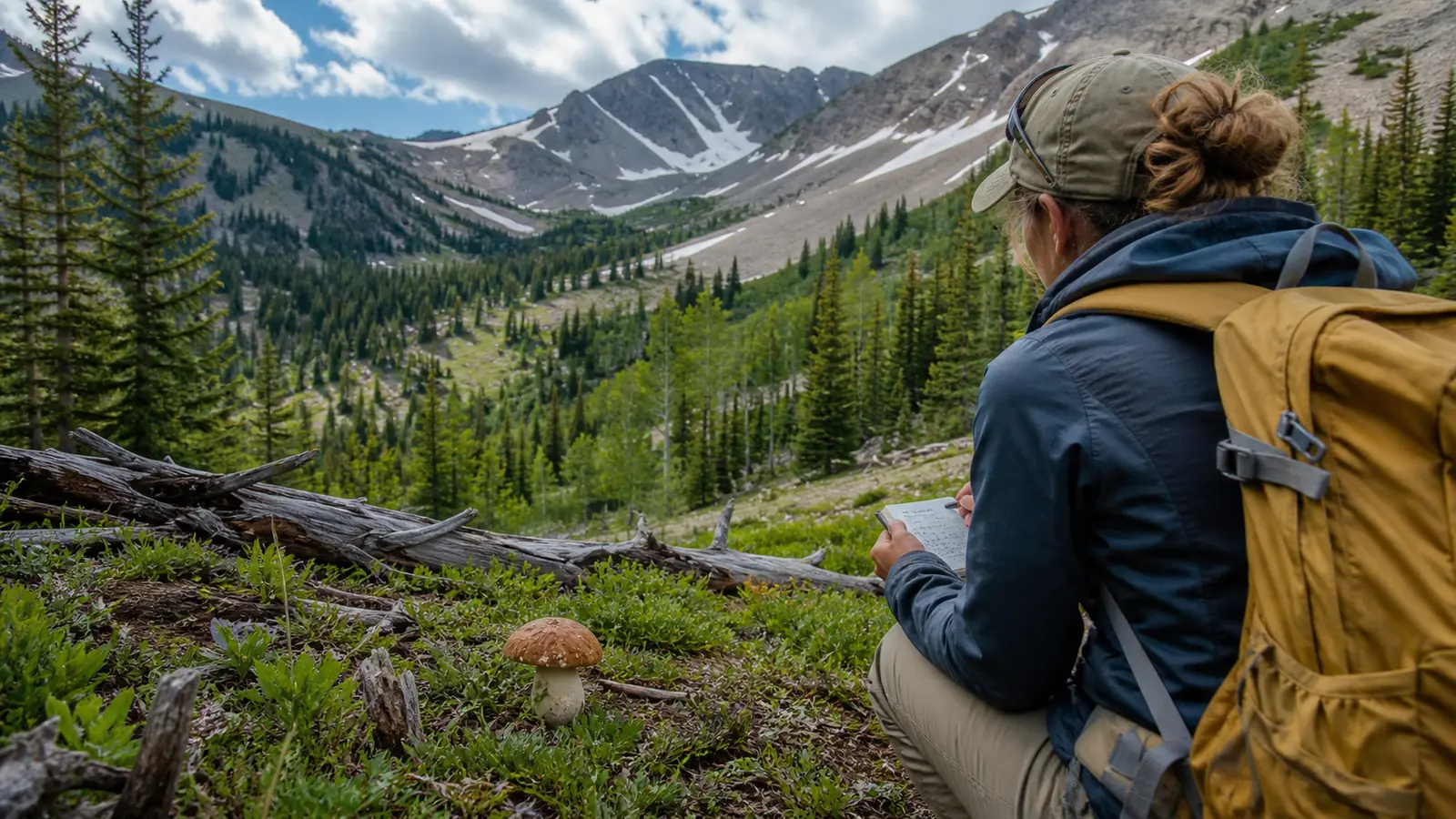 Rocky Mountain Mushroom Foraging Follows Snowmelt and Storms