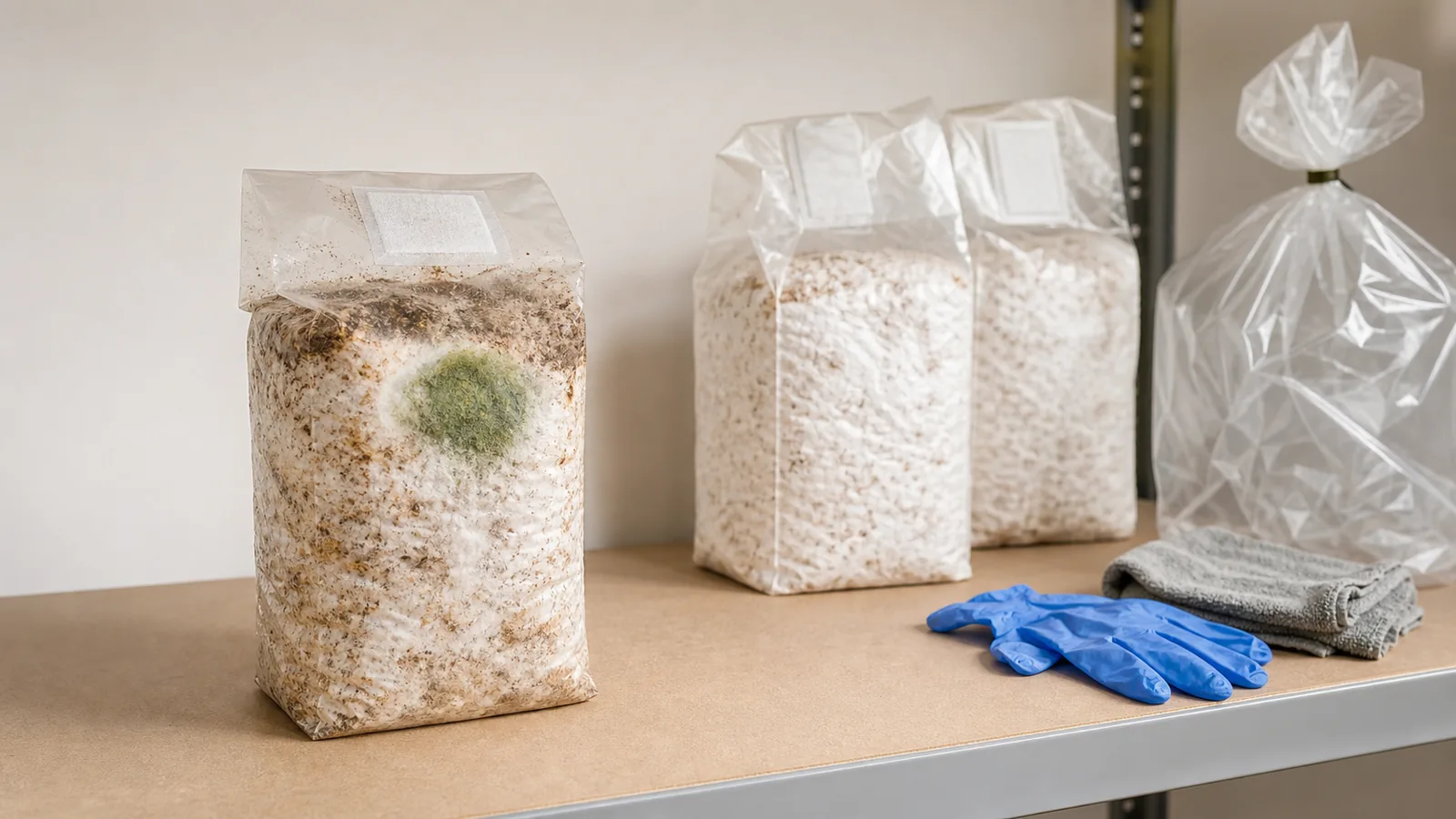 Mushroom Grow Contamination: What to Remove Right Away