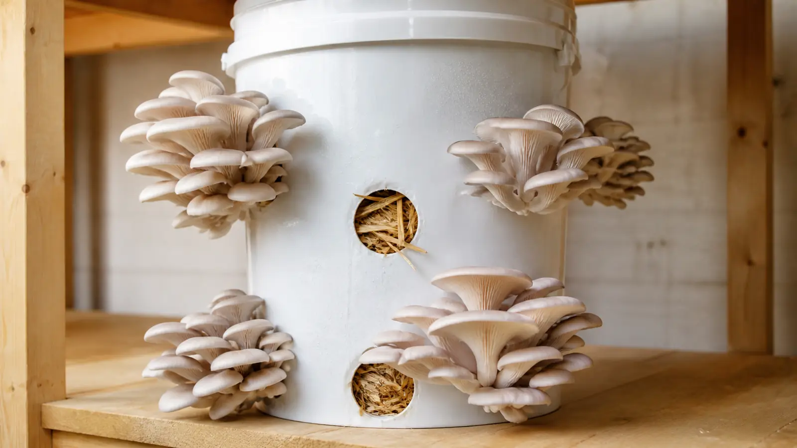 How Does the Bucket Method Grow Oyster Mushrooms?