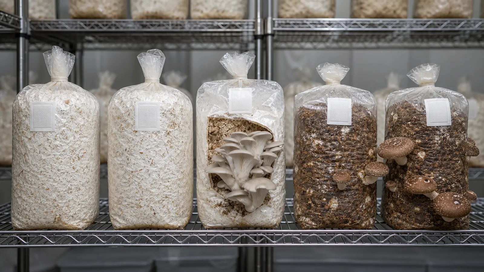 How Do Mushroom Sawdust Blocks Work from Mix to Fruit?
