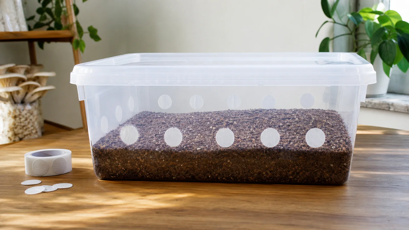 How the Monotub Method Balances Humidity and Fresh Air