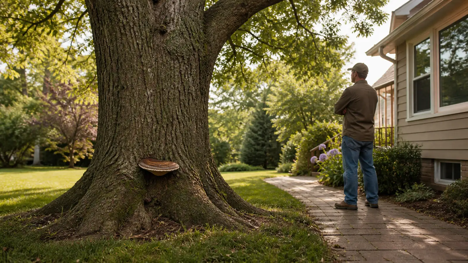 Does a Mushroom on a Tree Mean It Is Dying?
