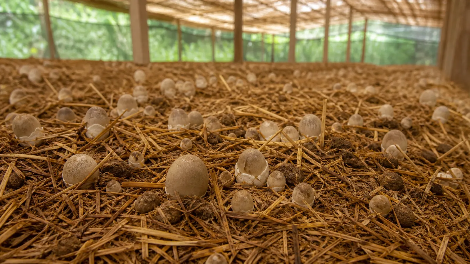 How Do You Grow Paddy Straw Mushrooms in Warm Conditions?