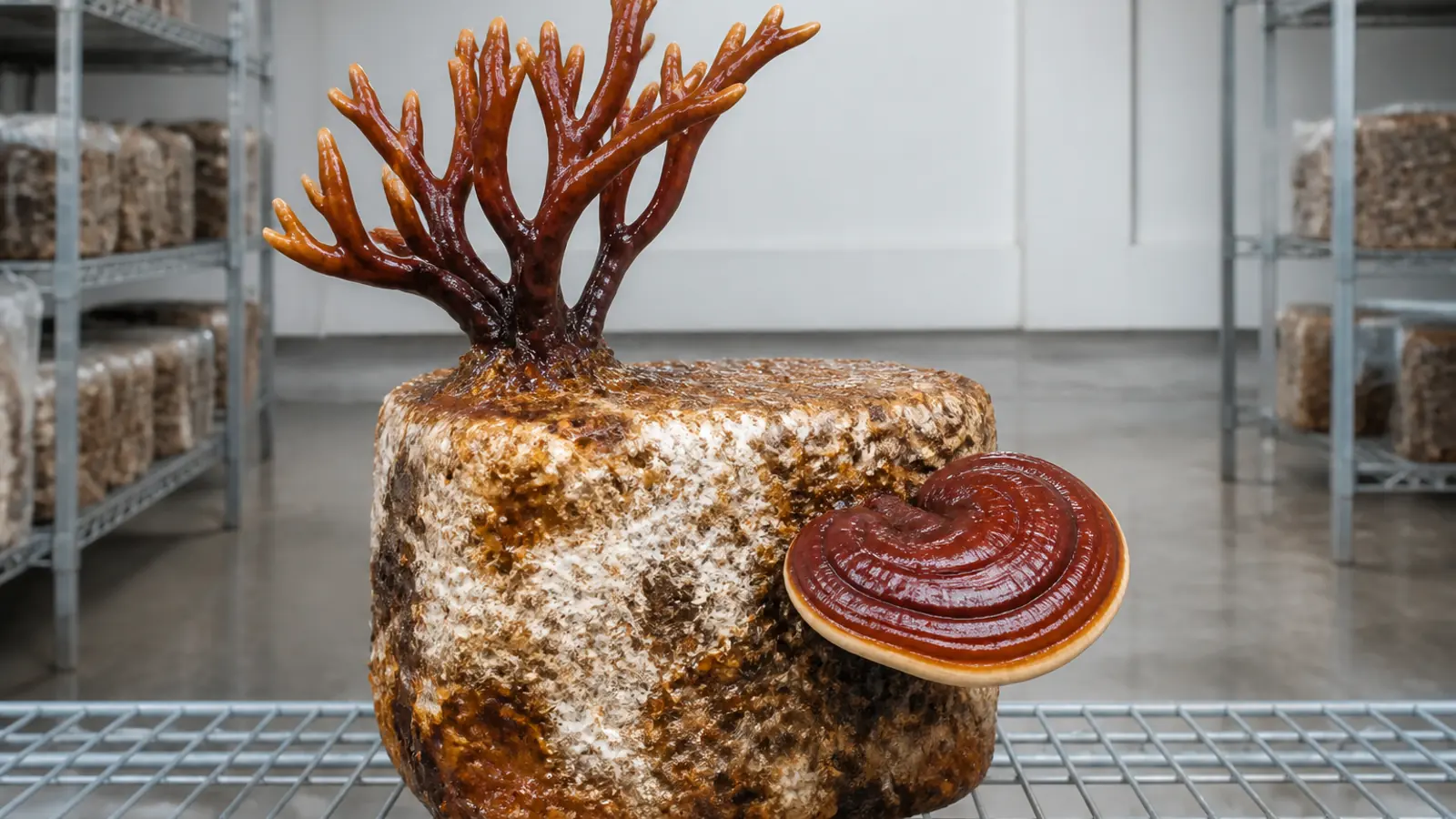 How to Grow Reishi as Antlers or Lacquered Conks