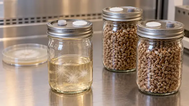 Mushroom Liquid Culture: Medium, Agar Testing and Transfer
