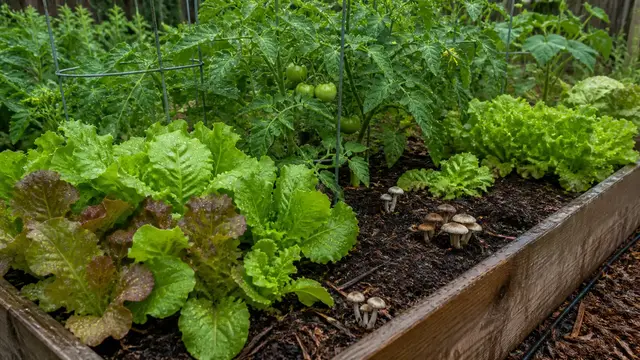Are Mushrooms in a Vegetable Garden Safe? Crops and Beds